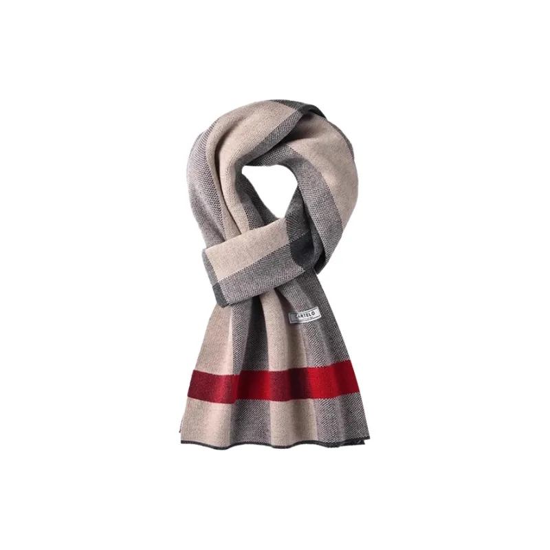 CARTELO Cotton Knit Scarves Unisex-4