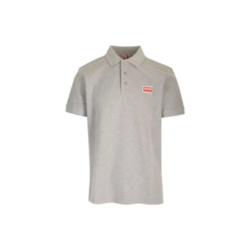 KENZO Polo Shirts Men Gray