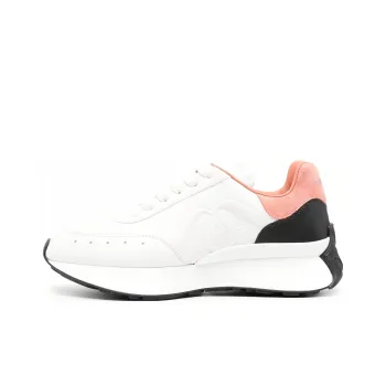 Alexander McQueen Sprint Runner 'White Black Pink' Women's
