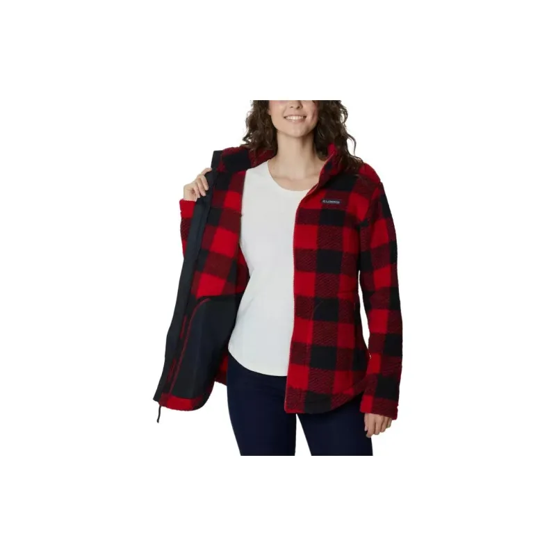 Columbia Jackets Coats Women's Red-2