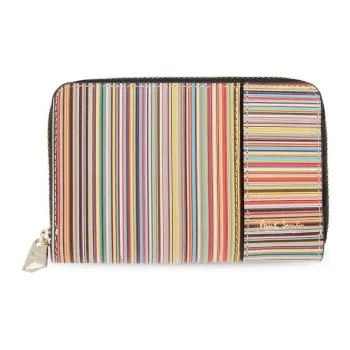 Paul Smith Signature Stripe Small Zip Around Purse