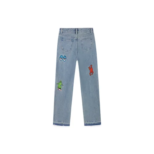 ICONS Lab Jeans Unisex Washed Blue