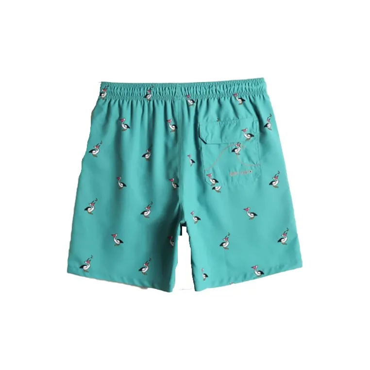 GAILANG Beach Shorts Men Pelican Green-1