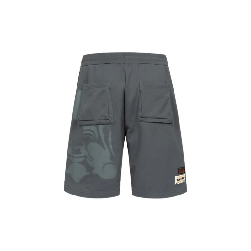EVISU Casual Shorts Men's Dark Gray-1