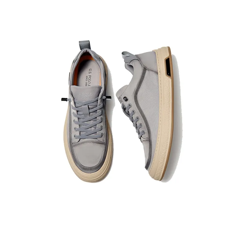 U.S. POLO ASSN. Lightweight Breathable Height Increasing Low Top Skateboard Shoes Men's-4