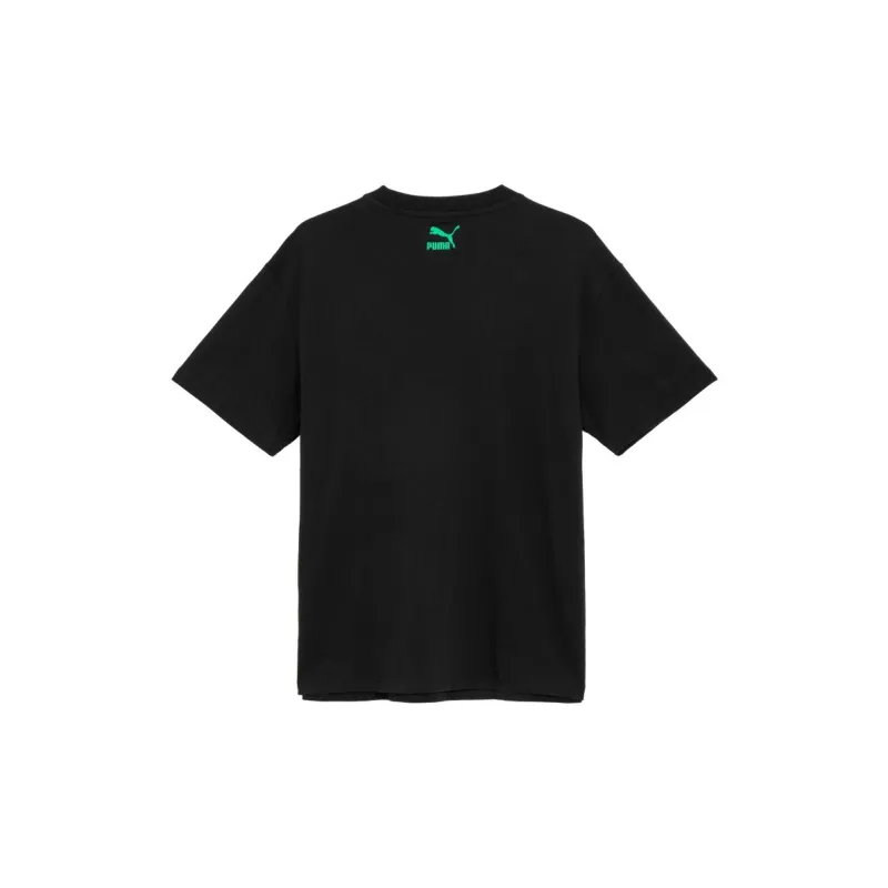 PUMA Set-in Sleeve T-Shirt Unisex Black-1