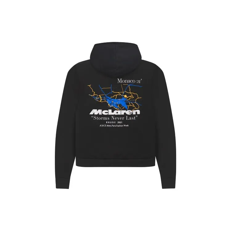 RHUDE X McLaren Logo Hoodie-1