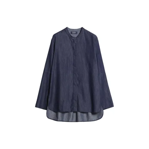 'S MAX MARA Shirts Women's Dark Blue