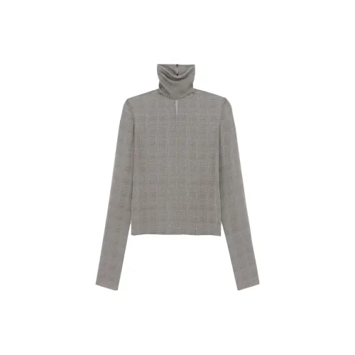 SAINT LAURENT Shirts Women's Gray