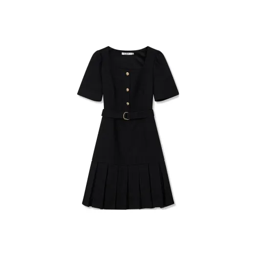 LILY Short-Sleeved Dresses Women's Black