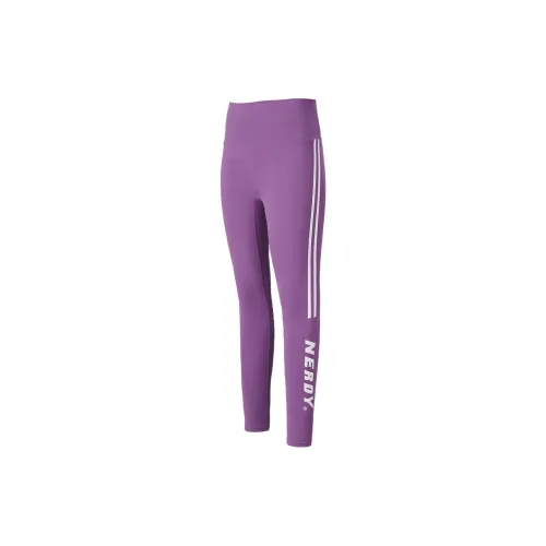 Nerdy Leggings Women's Purple