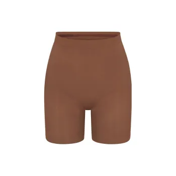 SKIMS SEAMLESS SCULPT MID THIGH SHORT Underpants Women's JASPER/Light Brown