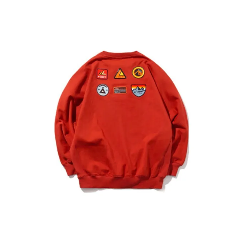 LiNing Sweatshirts Men Red-1
