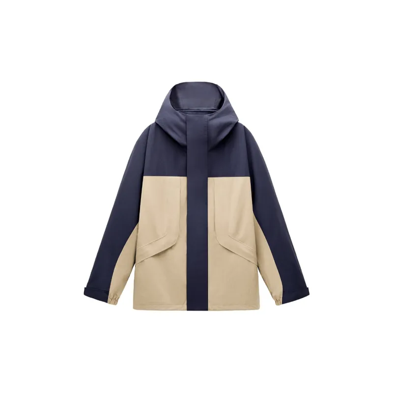 Bananain Waterproof And Windproof To Keep Warm Windbreaker Jacket Unisex-2