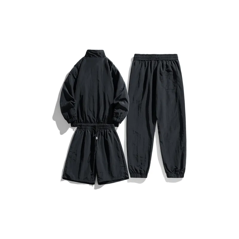 GOOSELIAR Coat, Shorts, Pants Three Piece Set Unisex-9