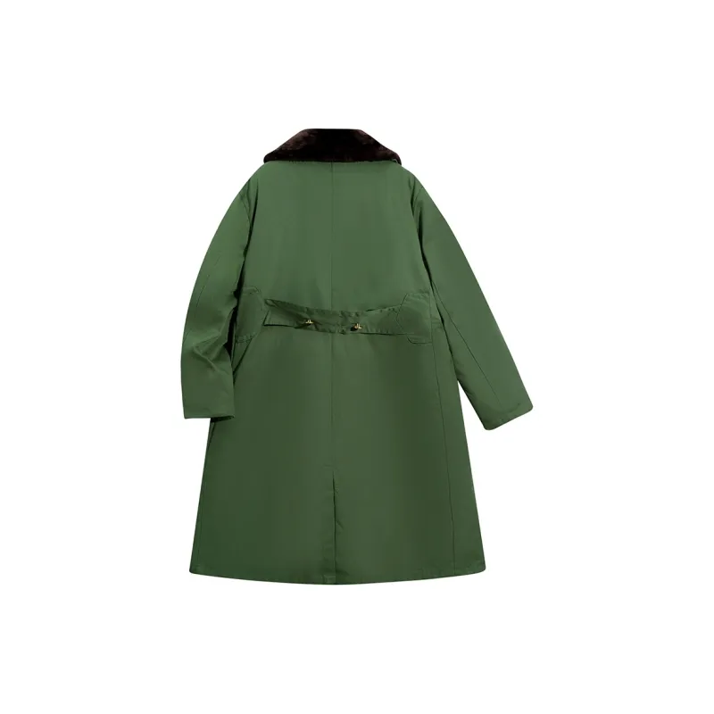 AMBER LIGHT Coats Unisex Army Green-1