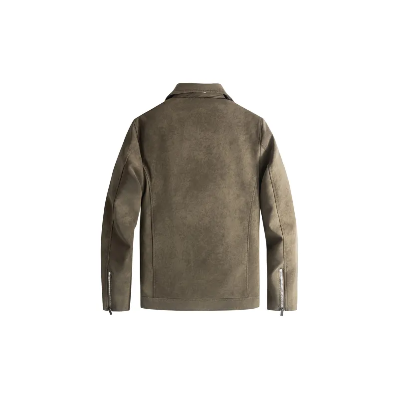 LISENPOK Leather Jackets Unisex-5