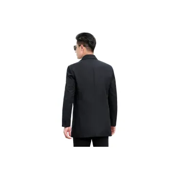 KAISER Trench Coats Men Black