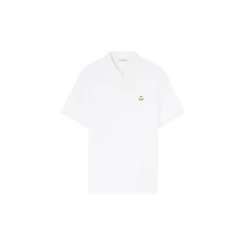 Palm Angels X Moncler Polo Shirts Unisex White