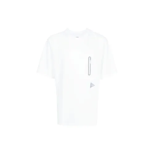 And Wander T-Shirts Men White