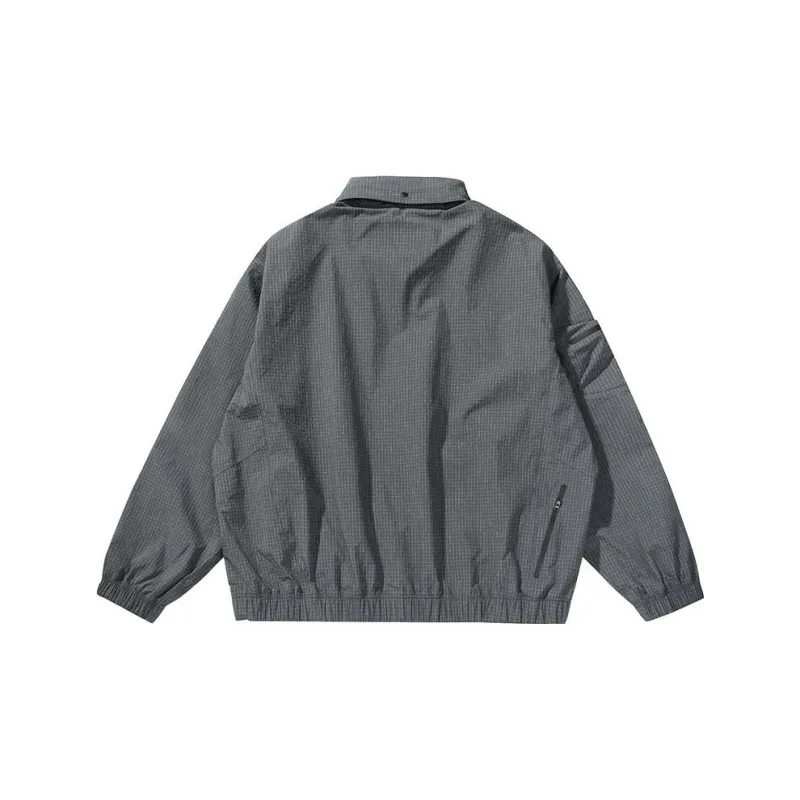 SET FUNS Water Resistant And Moisture Wicking Windbreaker Jacket Spring And Autumn Season Unisex-3