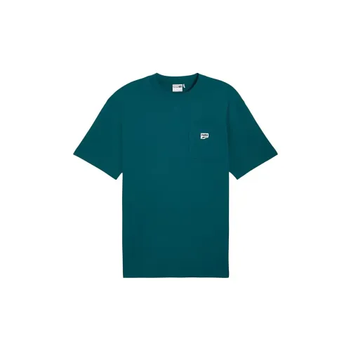 PUMA Downtown T-Shirts Unisex Cool Green