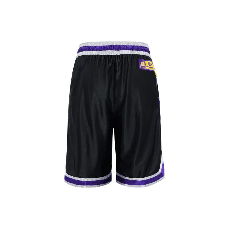Nike Basketball Shorts Men's Black Purple-1