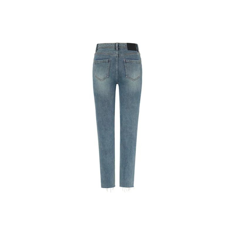 MO&CO Jeans Women's Denim Blue-1