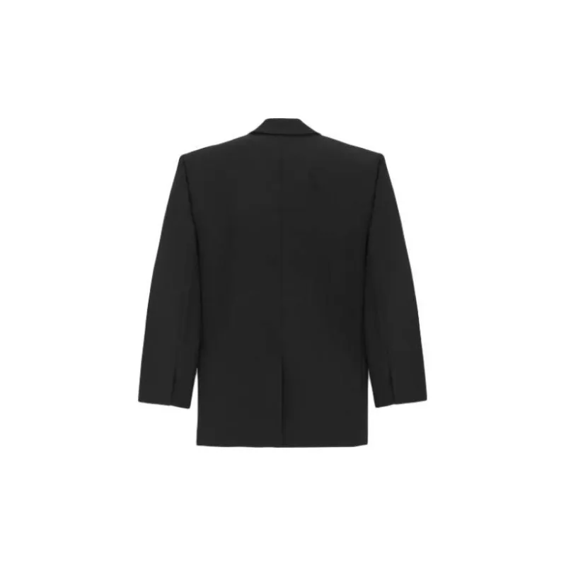 SAINT LAURENT Oversized Tuxedo Blazer-1