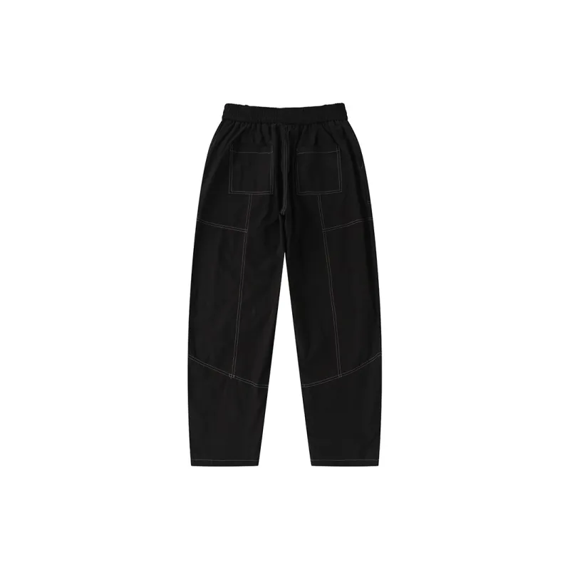 LAMLICKA Casual Pants Unisex Black-1