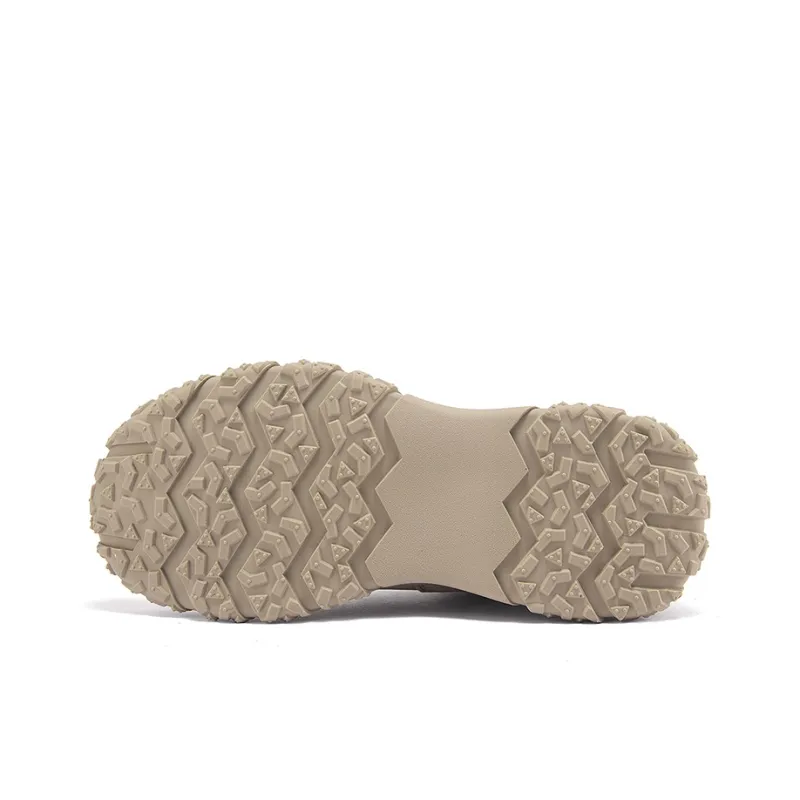 Jeep Wear Resistant Slip Resistant Crew Outdoor Boots Men's Khaki-4