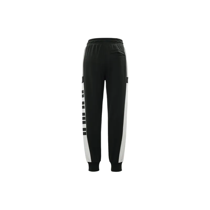 PUMA Knitted Sweatpants Men's Black-2