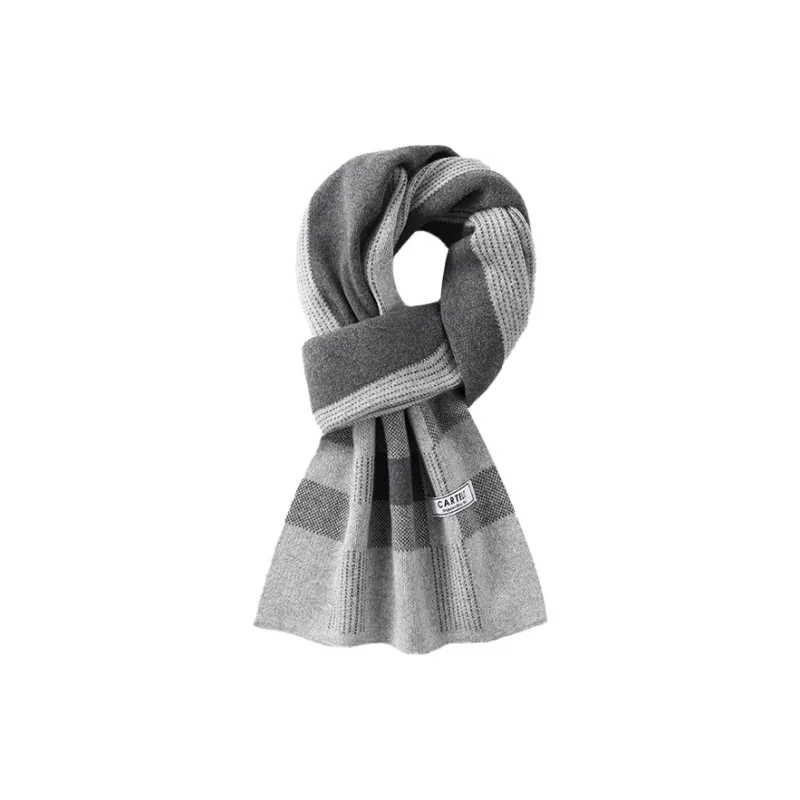 CARTELO Wool Knit Scarves Unisex-1