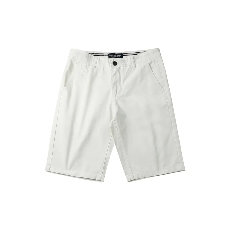 Duke Car Casual Shorts Men's White-1