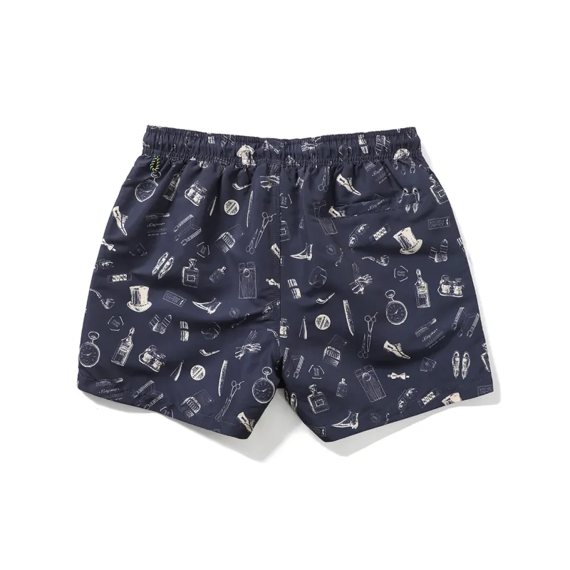 GAILANG Beach Shorts Men's Dark Blue-1