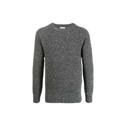 MALO Cashmere Sweaters Men Charcoal Gray