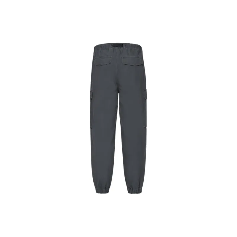 EVISU Casual Pants Men's Charcoal Gray-1