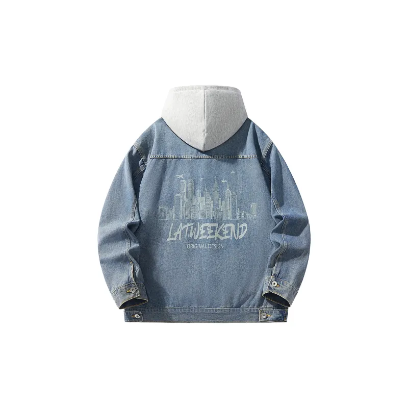 LA'T.WEEKEND Denim Jacket Unisex-22