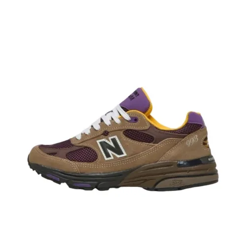 New Balance 993 MiUSA Mushroom Midnight Violet