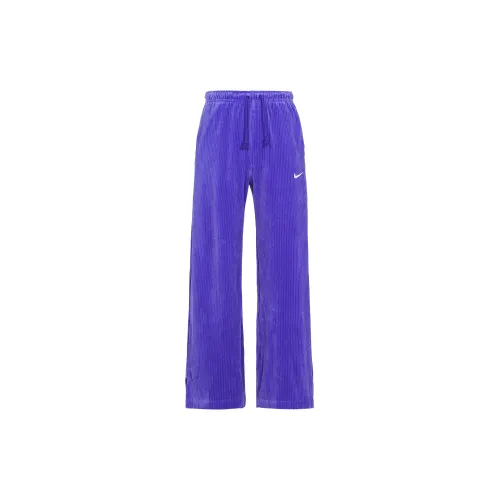 Nike Knitted Sweatpants Women's Purple