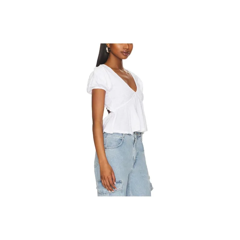 FREE PEOPLE FW23 Shirt Women's White-1