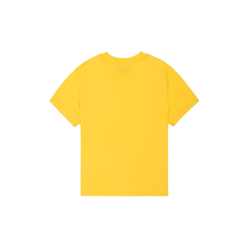 LI NING 1990 T Shirt Women's Custard Sand Yellow-1