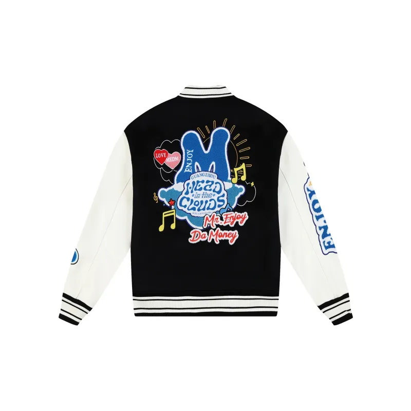 MR.ENJOYDA MONEY Graffiti Letters Unisex Baseball Uniform-1
