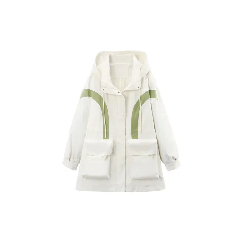 A paradise for awakening Jackets Women's Off White