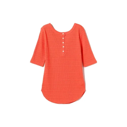 Beams T-Shirts Women's Orange