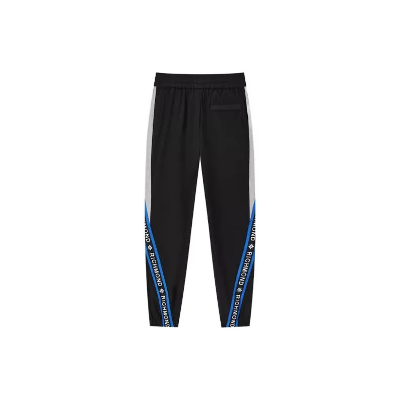 JOHN RICHMOND Knitted Sweatpants Men Black-1