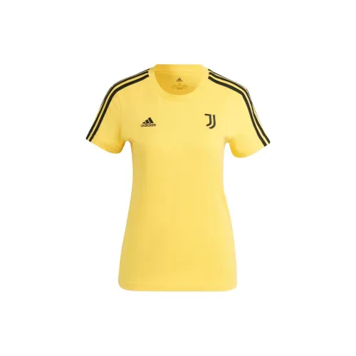 Adidas Juventus T-Shirts Women's Yellow