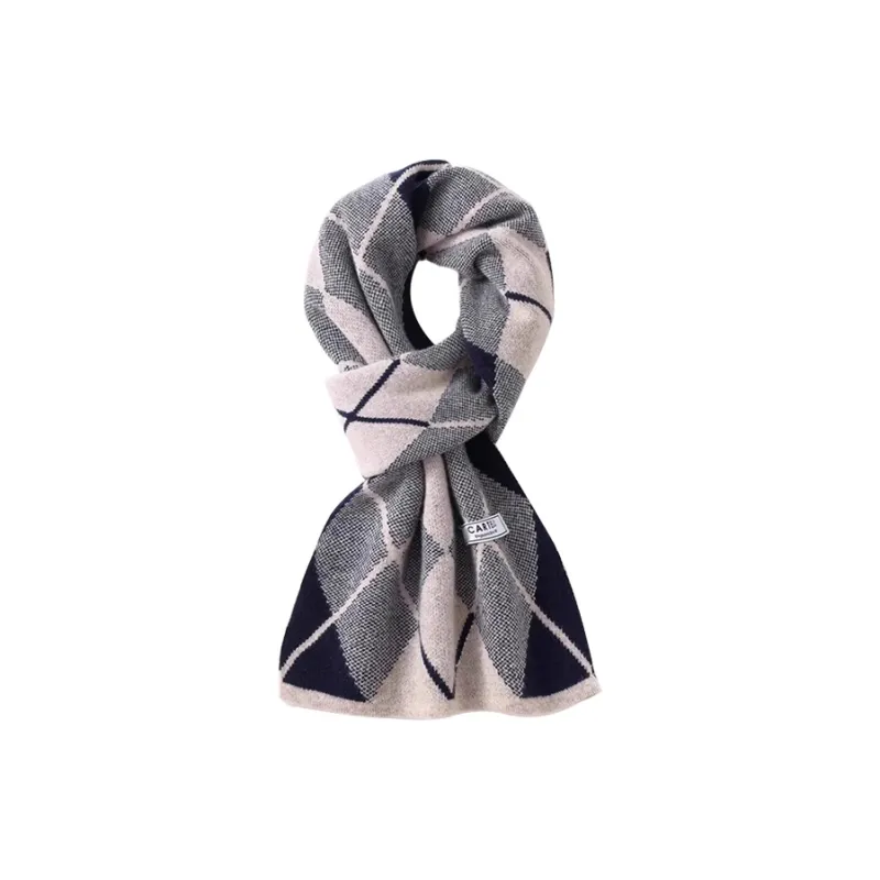 CARTELO Cashmere Knit Scarves Unisex-2