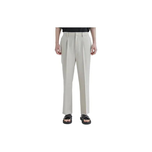 STUDIOUS Suit Trousers Men Light Beige