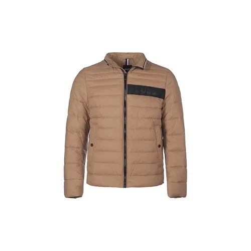 HUGO BOSS Puffer Jackets Men Light Brown